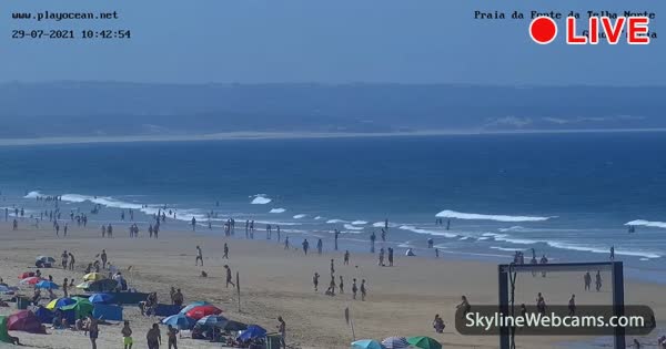 Live HD Webcam Costa Da Caparica Fonte Da Telha Beach Costa Da Caparica