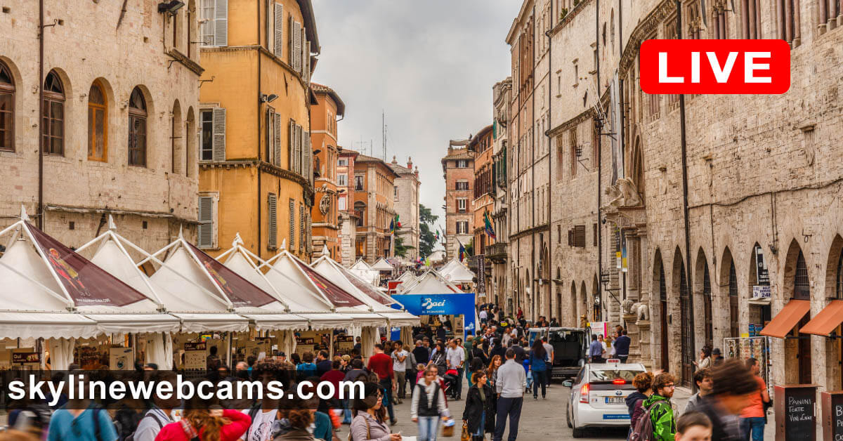 Corso Vannucci in Perugia