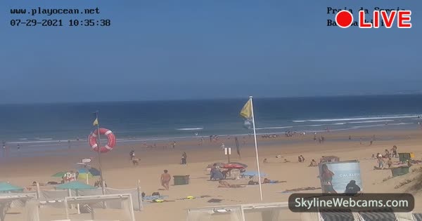 Costa de Caparica Praia da Sereia Strand