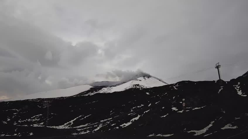 Cratères du sommet de l'Etna