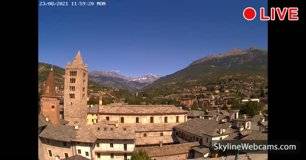 Panorama of Aosta
