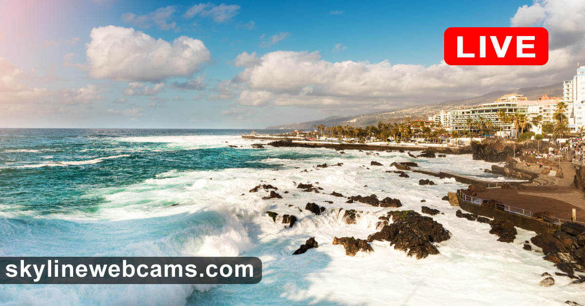 Live HD Webcam Tenerife Puerto de la Cruz,Tenerife Puerto de la Cruz