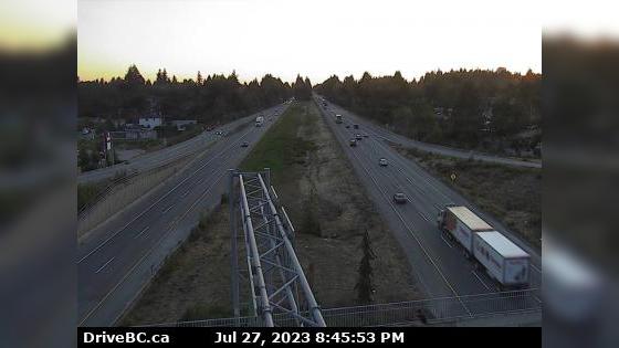 Abbotsford West Hwy 1 no viaduto McCallum Road