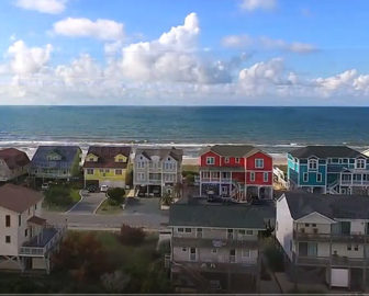Visite aérienne de Holden Beach, NC