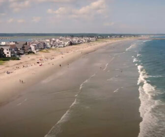 Passeio aéreo de Wells Beach, eu
