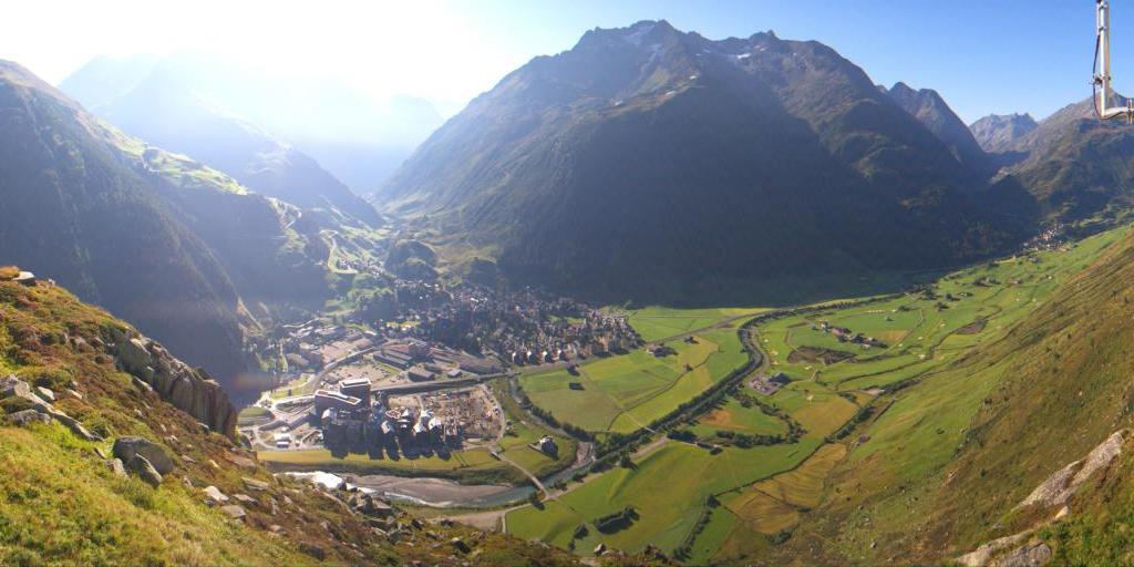 Andermatt: tiro redondo de 160° Panorama Andermatt