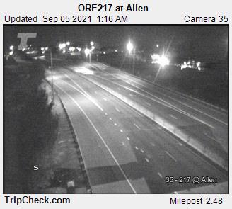 Бивертон, штат Орегон: ORE217 в Аллене