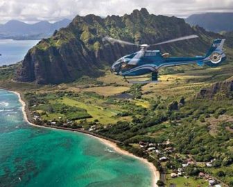 Blue Hawaiian Hubschrauber