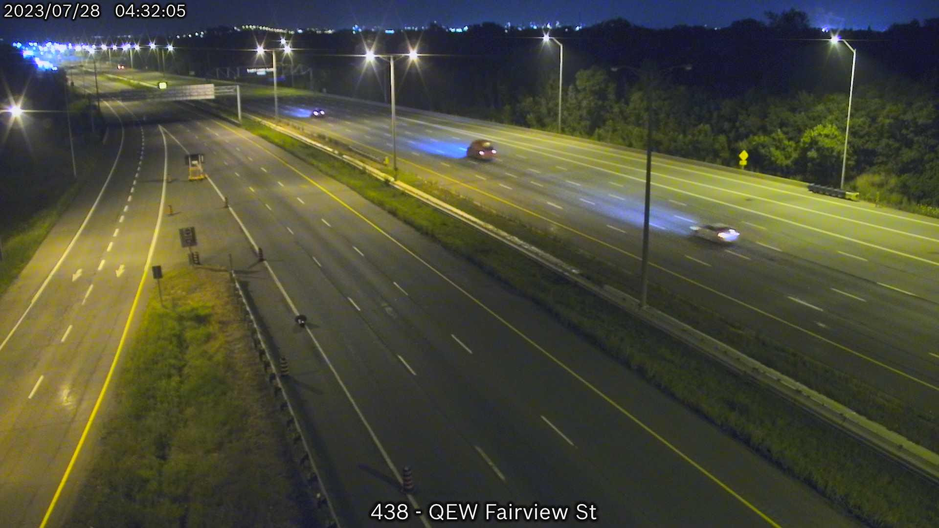 Burlington QEW près de la rue Fairview