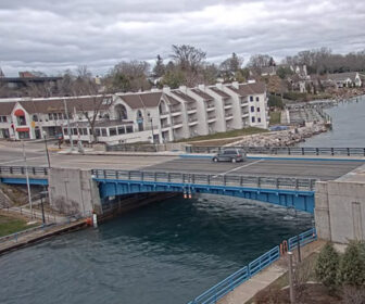 Charlevoix Bridge  - Lake Michigan