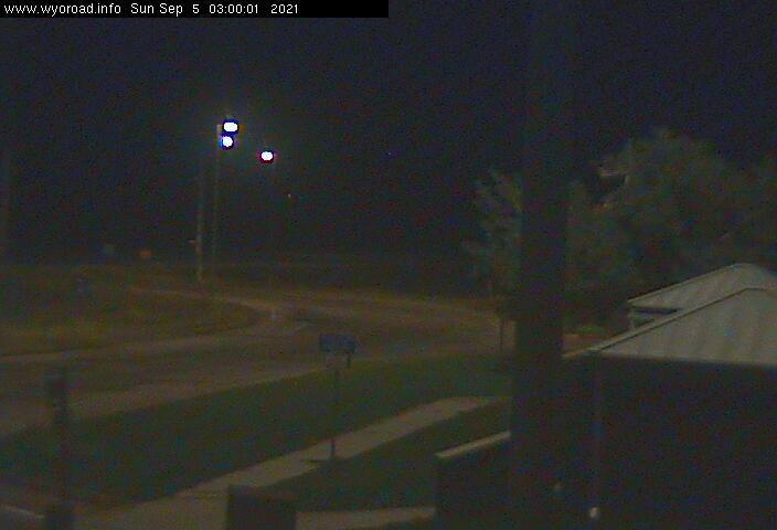 ダグラス、ワイオミング州。Cheyenne River Rest Area - Traffic and Weather