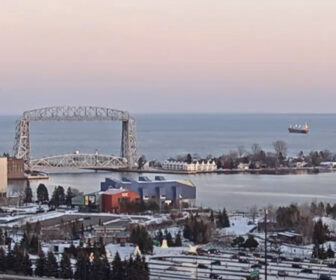 Duluth Bayfront sur le lac Supérieur