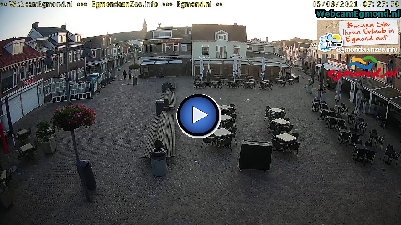 webcam pompplein egmond aan zee