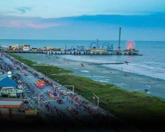 Galveston Beach Surf