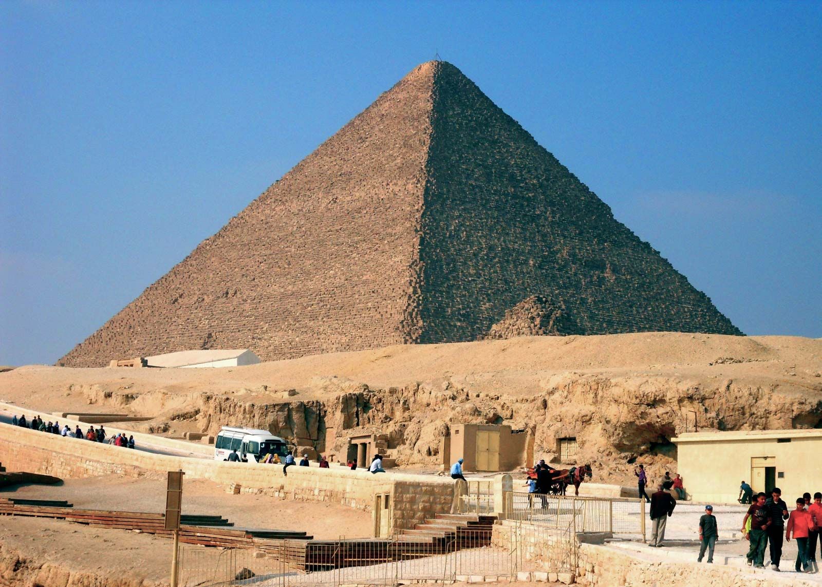La gran pirámide de Giza