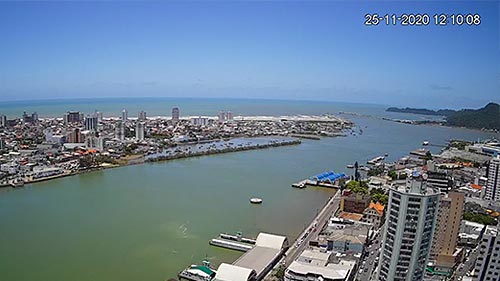 Itajaí Port Cam, Brazil