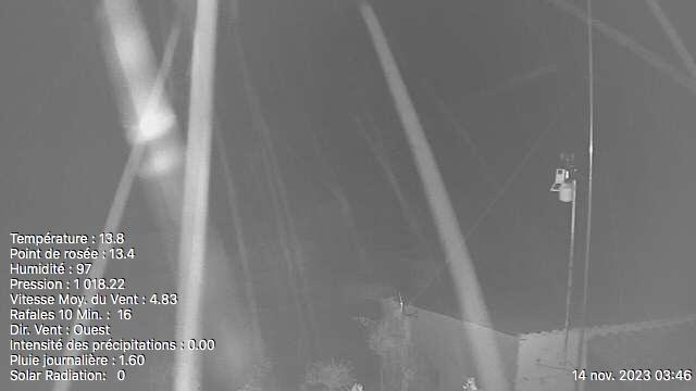 La Maladrerie Landschaft und Himmel