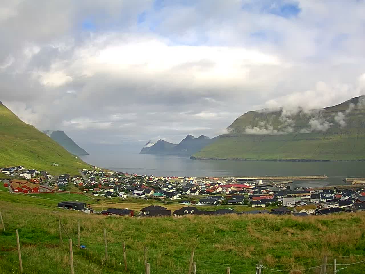 Leirvík: Vista sobre Leirvík
