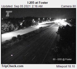 オレゴン州レンツフォスターでのI-205