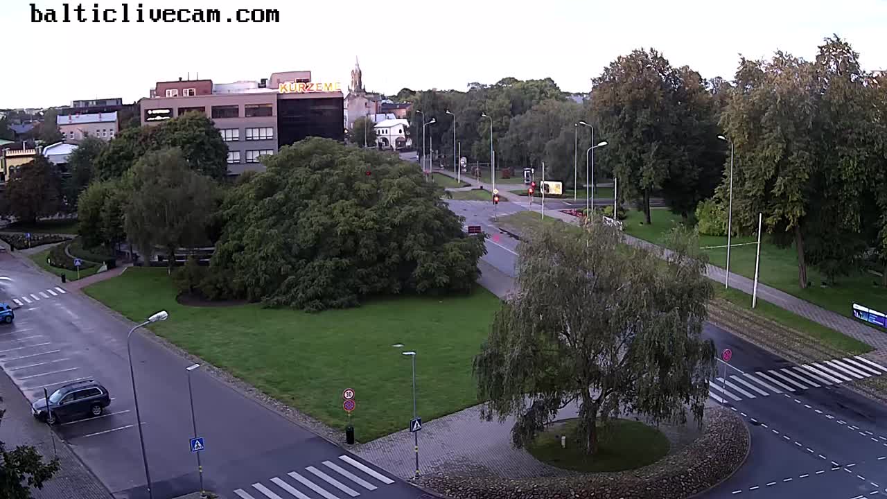 Liepaja: Blick vom Hotel Liva