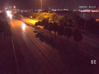 Miami, Florida: I-195 westlich der Alton Road