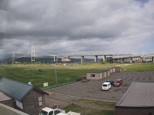 室蘭です。白鳥大橋