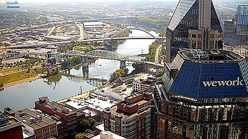 ナッシュビルのパノラミックビュー