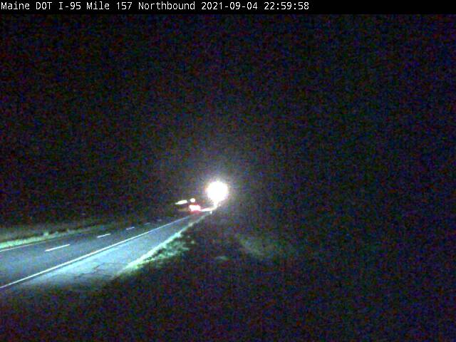 Live HD Webcam Newport, Maine: I-95 NB Northbound Milepoint 159.1 ...