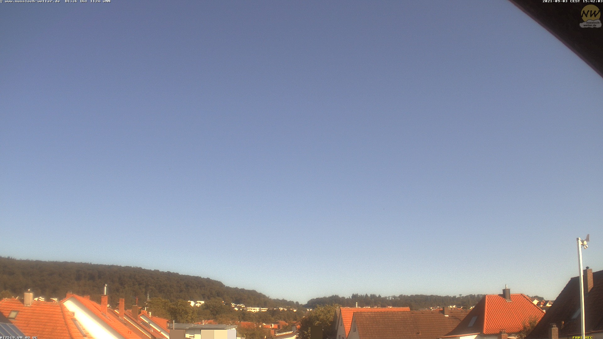 Live HD Webcam Nussloch: Wettercam Nussloch,Nussloch: Wettercam