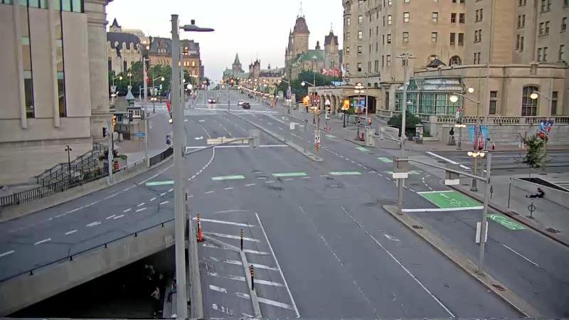 Rua Ottawa Rideau e Sussex Drive