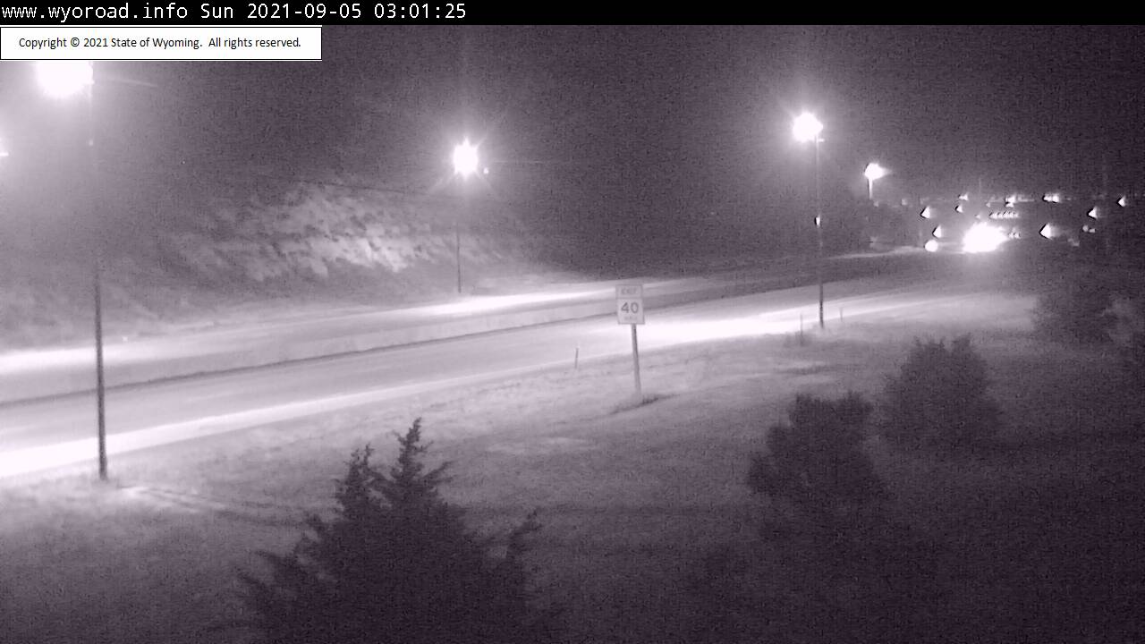 Pine Bluffs, Wyoming: Verkehr und Wetter