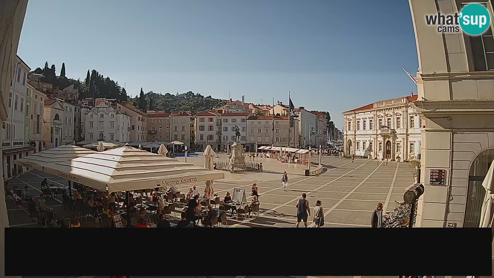 Piran: Tartini-Platz von 'Mestna Kavarna'