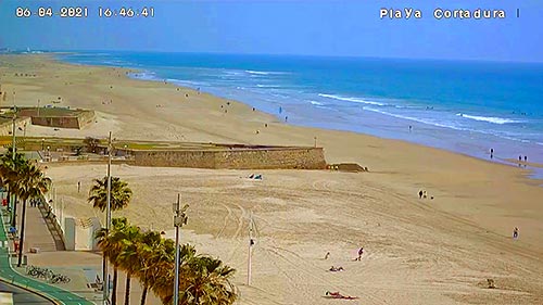 Playa Cortadura Beach, Cádiz