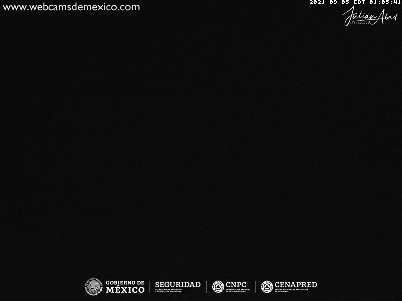 Popocatépetl: Blick auf den Vulkan