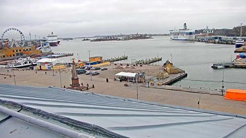 helsinki cruise port webcam