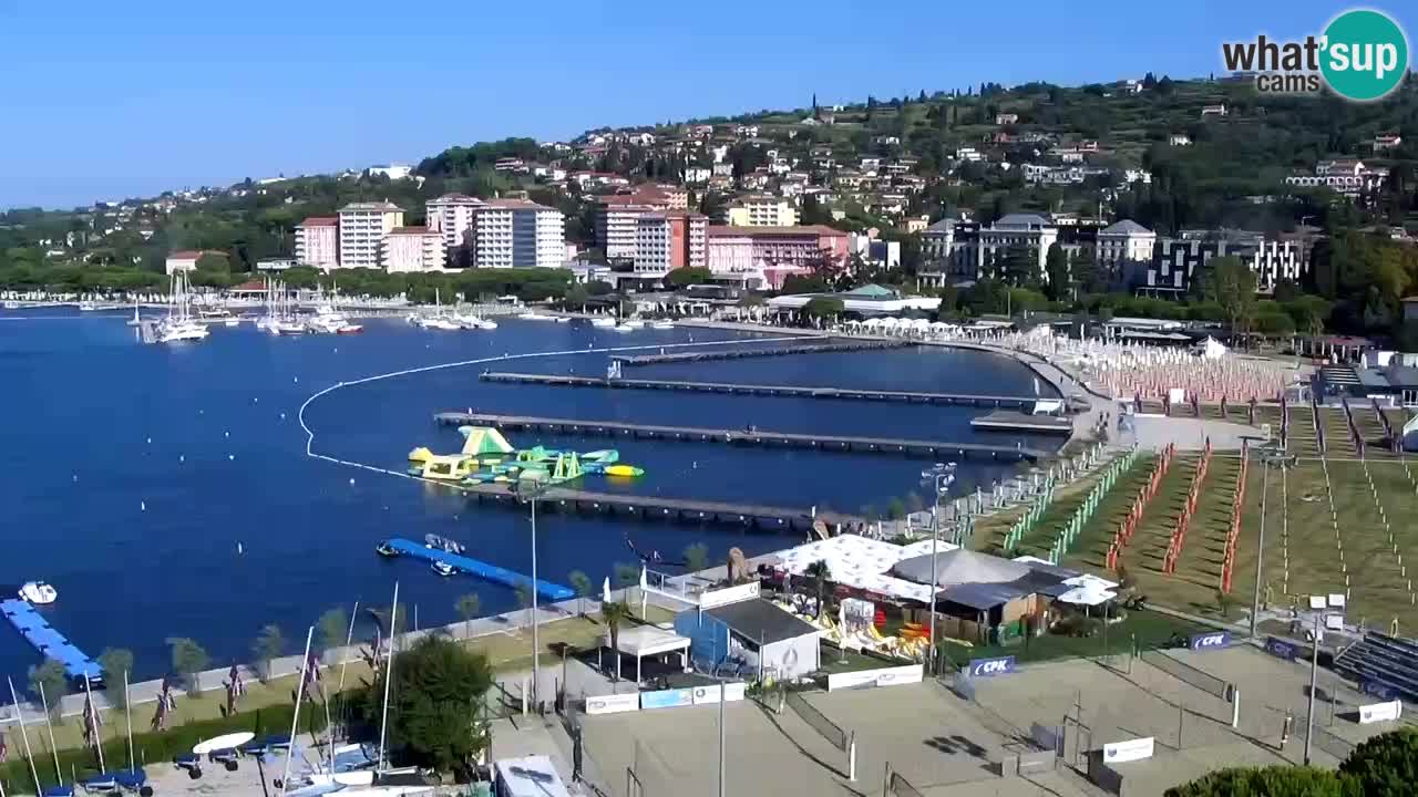 Portorož: Panorama Adriatisches Meer