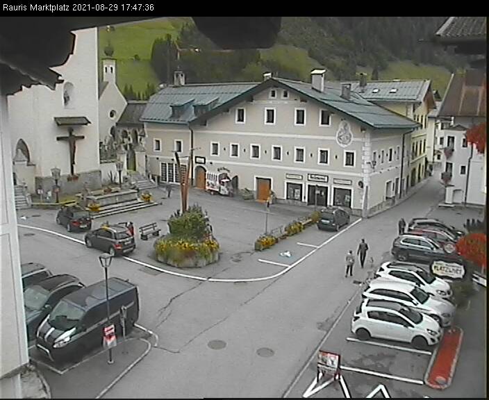 Rauris : Place du marché de Rauris