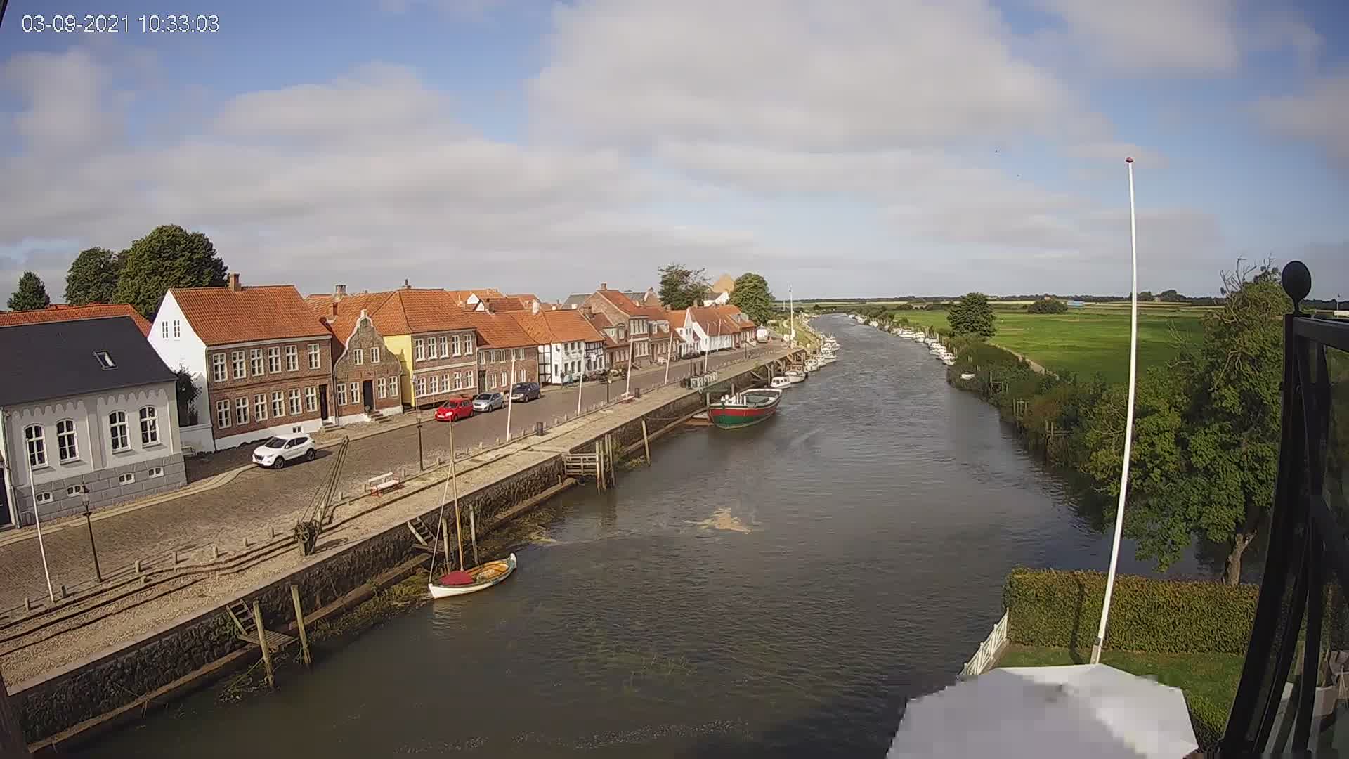 Ribe: City View and Ribe Å