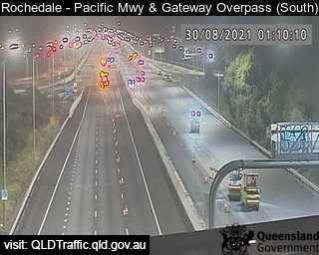 Rochedale: Pacific Motorway and Gateway Overpass (South)
