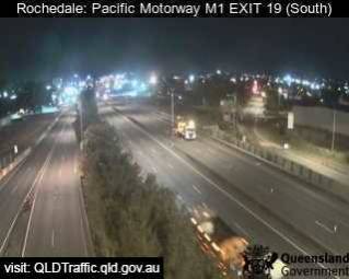 Rochedale South: Pacific Motorway M1 - Exit 19 (North)