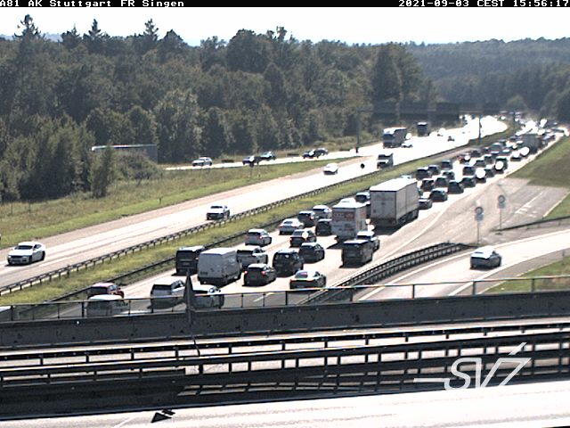 Rohr: A81 Kreuz Stuttgart