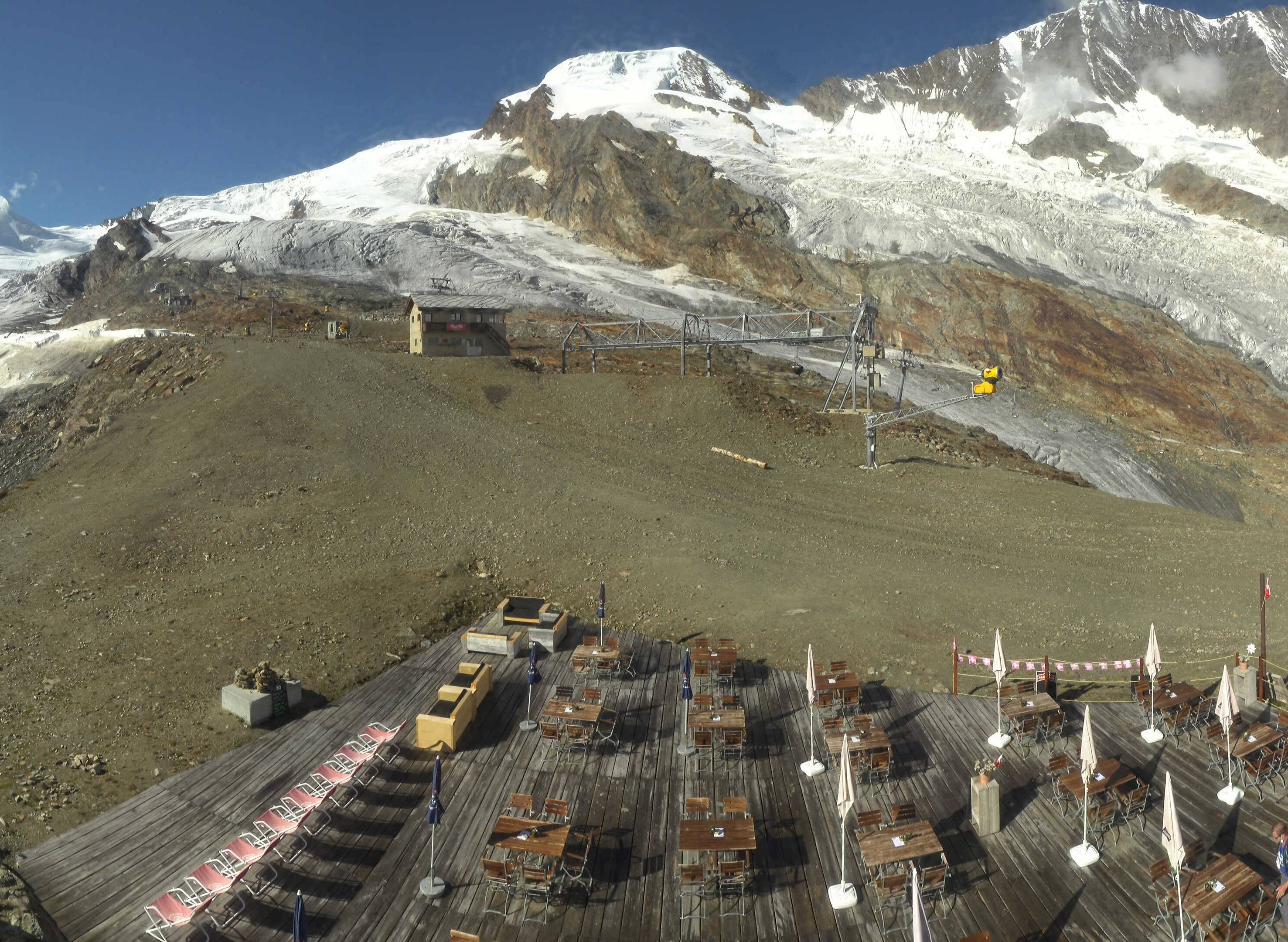 Saas-Fee: Längflue Ski Run