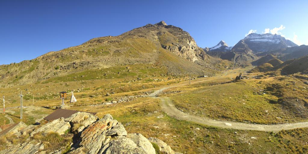 Saas-Grund: 360° Panorama Kreuzboden
