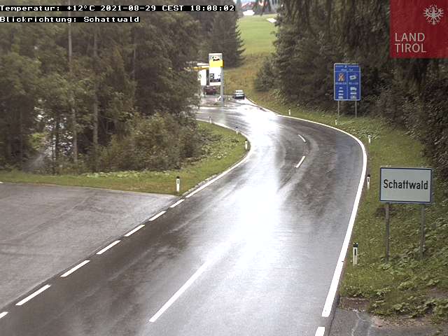 Schattwald: B199, Tannheimer Straße