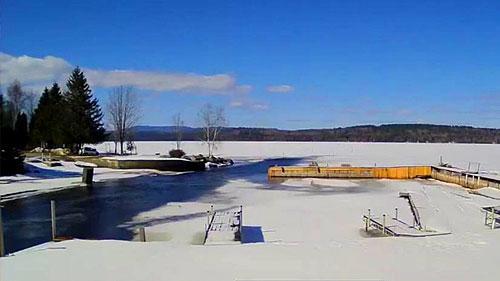 メイン州Sebec Lake Cam