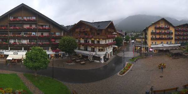 Seefeld in Tirol: PANOMAX Kirche Seefeld Ort
