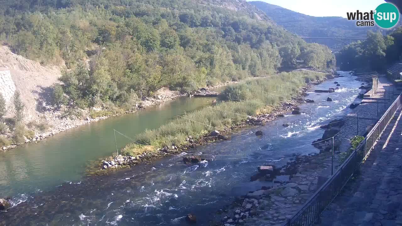 Solkan: Kajak-Zentrum am Fluss Soča
