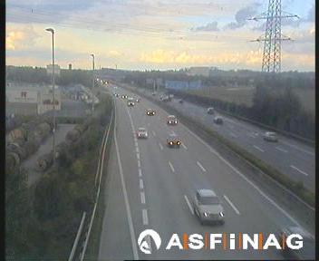 St. Florian (Linz-Land): A1, delante de Knoten Linz