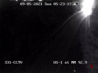 フロリダ州タバニエUS-1、マイルマーカー92.9地点