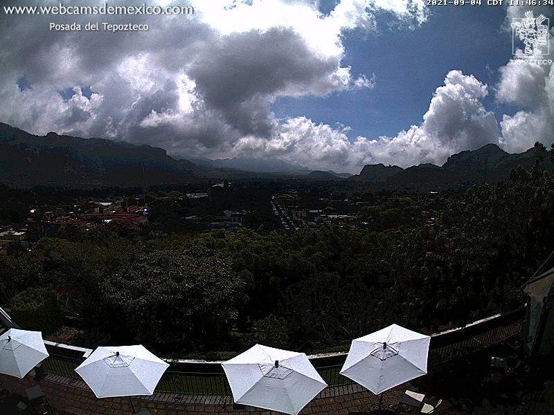 Tepoztlán: Blick über Tepoztlán
